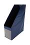 Magazine file, PVC, 95 mm, VICTORIA OFFICE,  blue